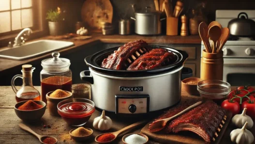 beef ribs in crock pot