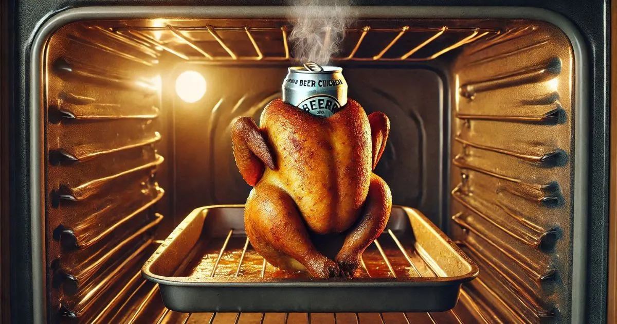 beer can chicken oven