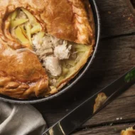 chicken pot pie with pie crust