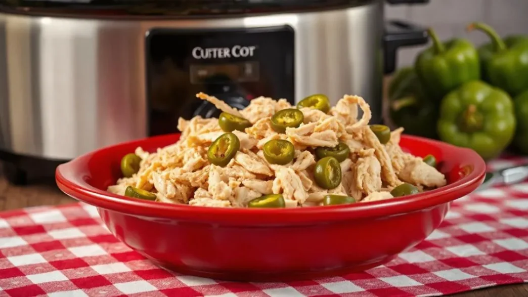 Chicken with Pepperoncini in a Crock Pot