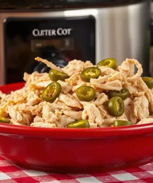 Chicken with Pepperoncini in a Crock Pot