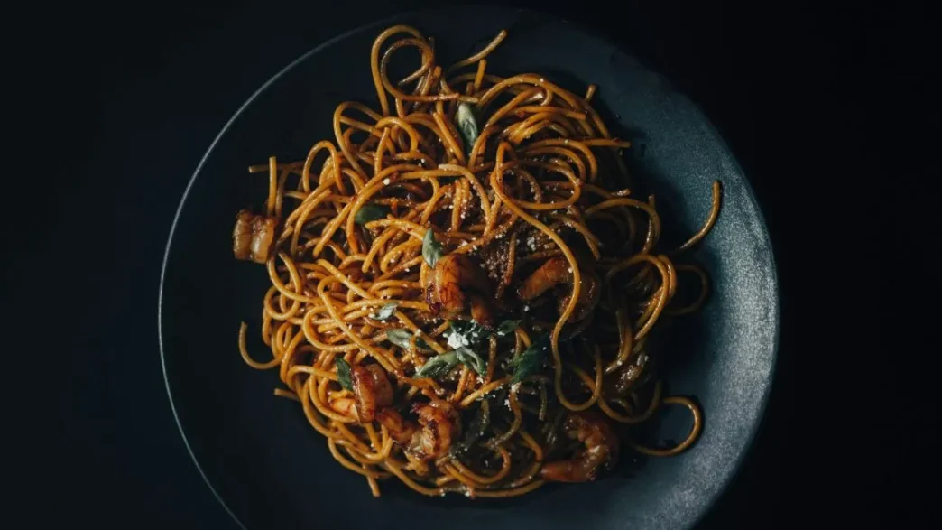 chicken and shrimp pasta