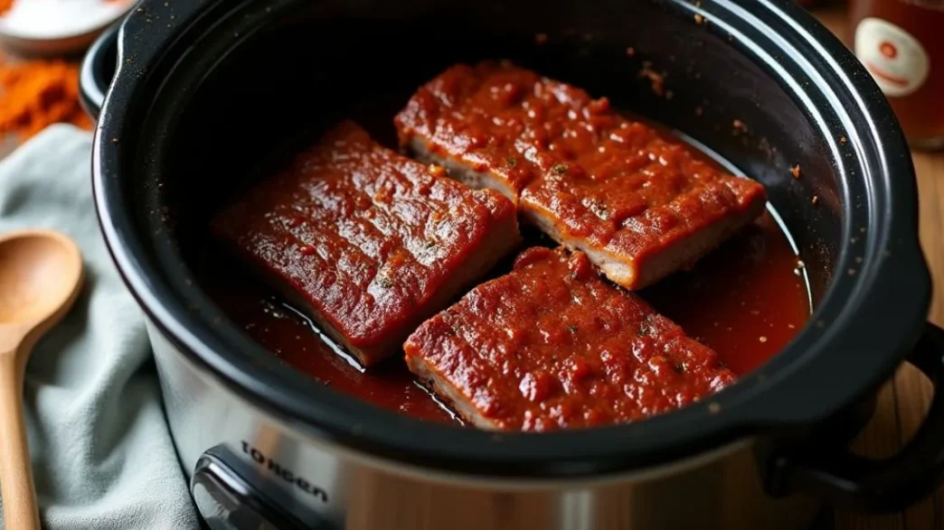 slow cooker boneless beef ribs