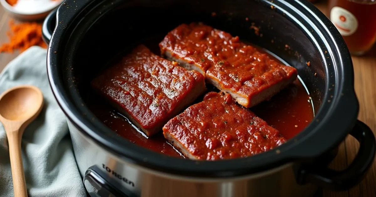 slow cooker boneless beef ribs